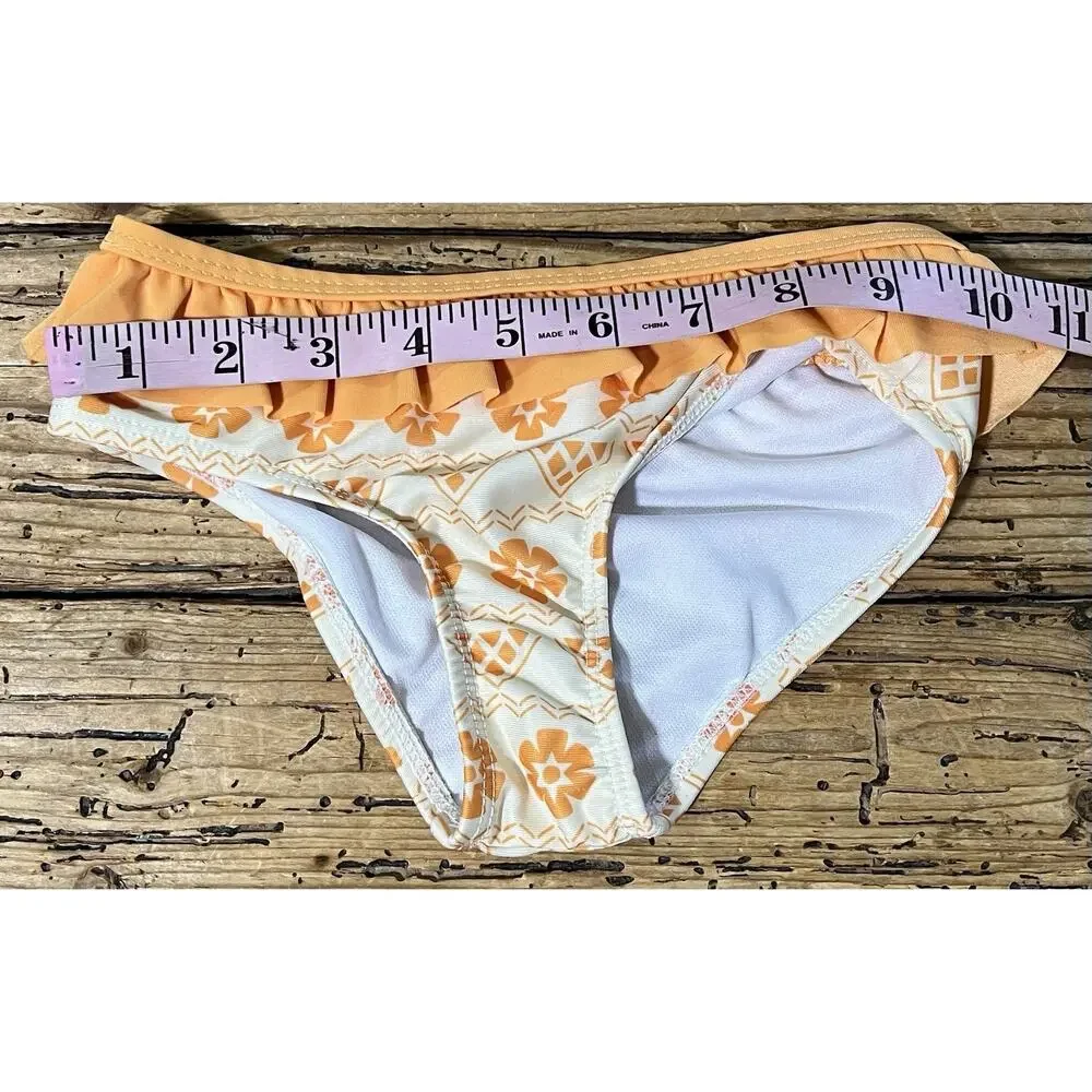 Disney Girl's Size 5T Orange Moana Swimsuit NWOT